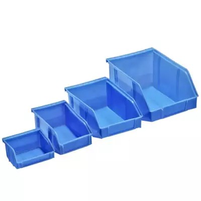 货架配套用塑料组立零件盒，斜口塑料盒